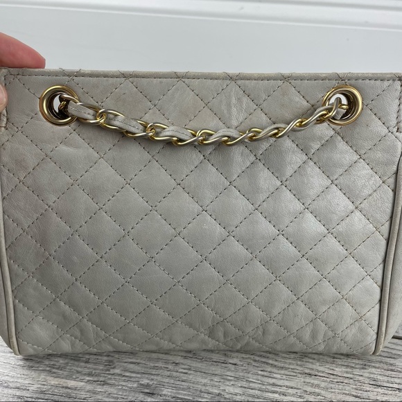 Vintage Rare Koret Quilted Leather Crosbody Purse Bag - Picture 4 of 10